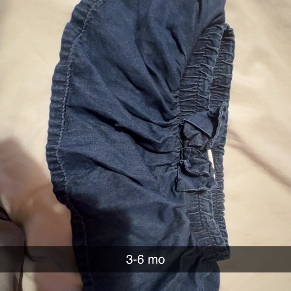 Denim Blue Kids Bottoms